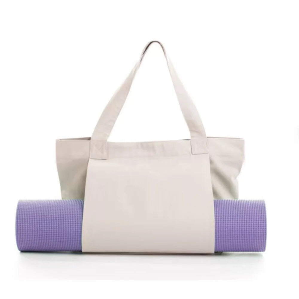Yoga Tote Bag with Mat Holder