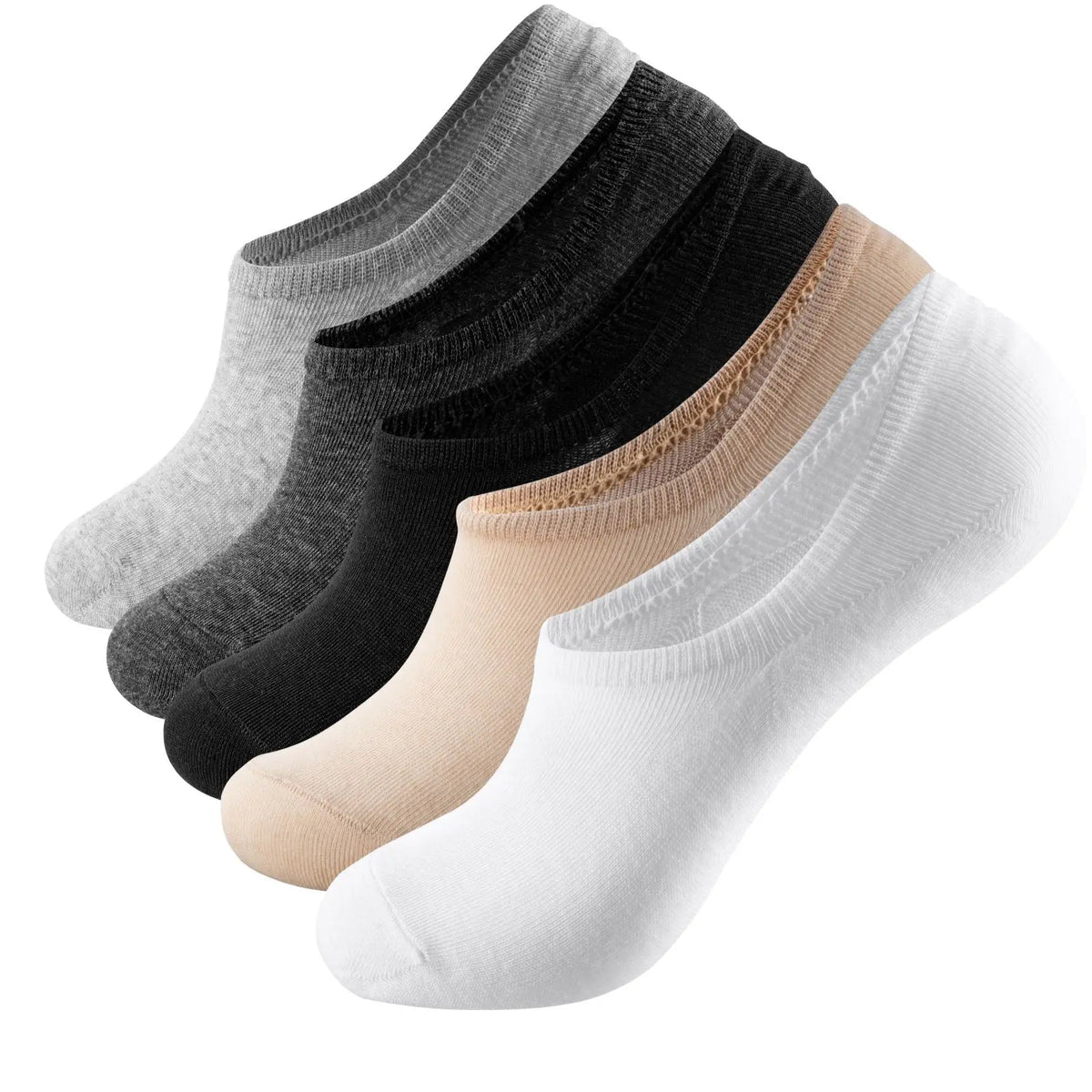 Comfort Grip Women’s No Show Socks