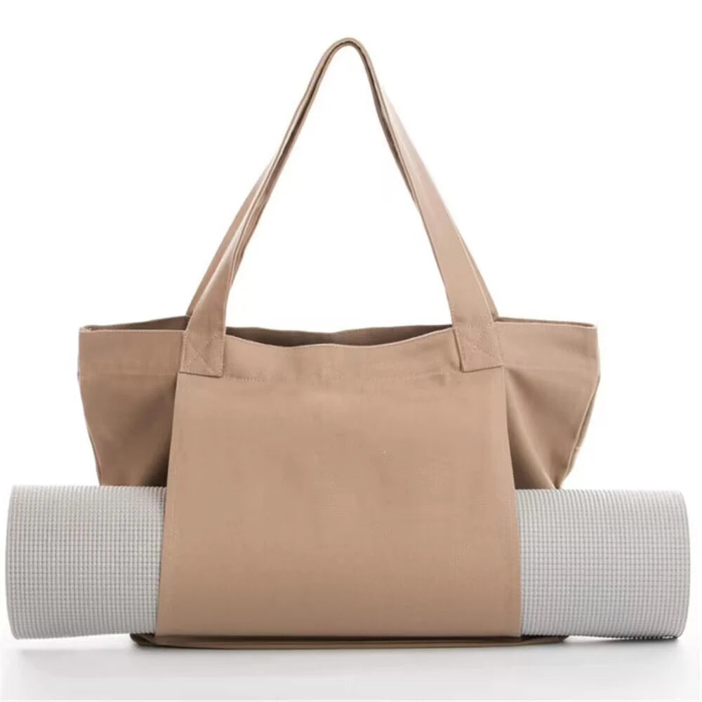 Yoga Tote Bag with Mat Holder