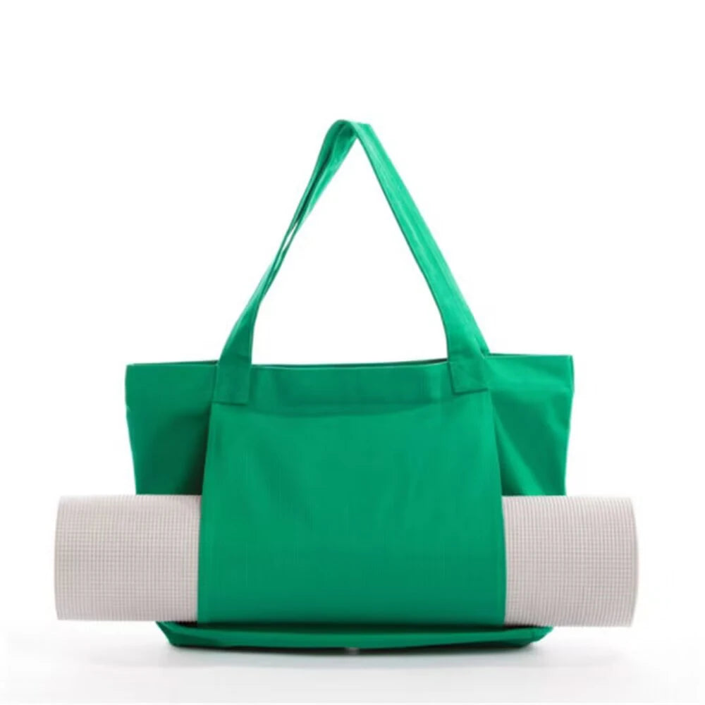 Yoga Tote Bag with Mat Holder