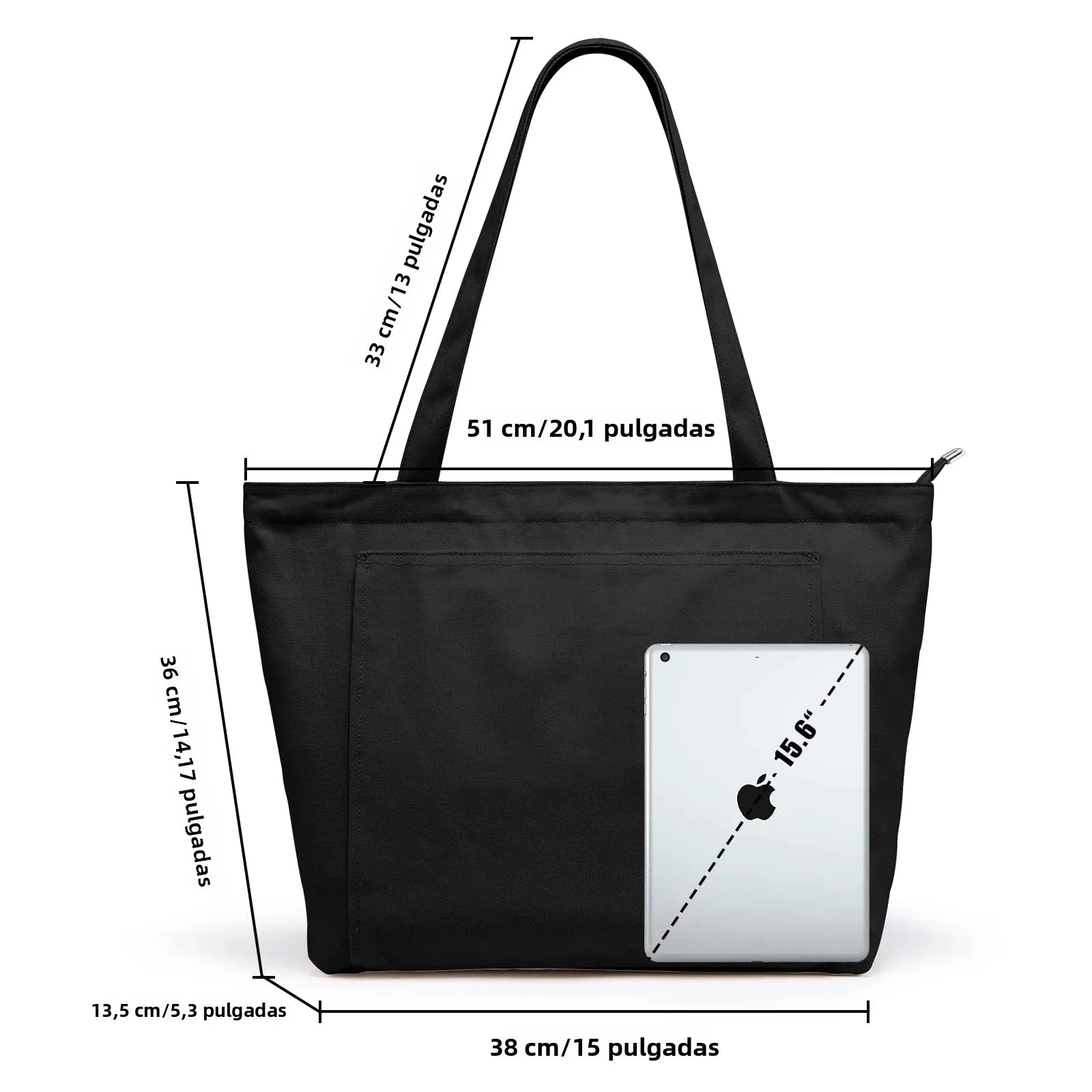 Yoga Tote Bag with Mat Holder