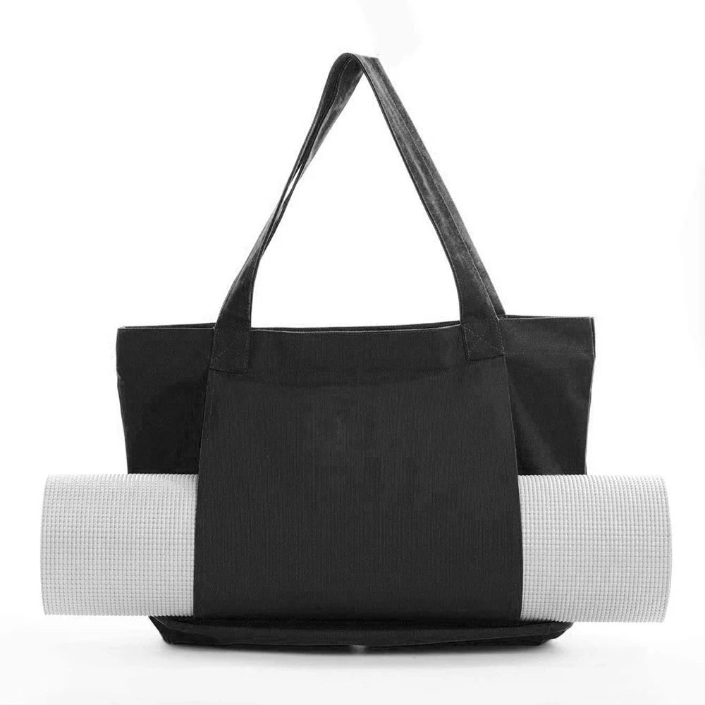 Yoga Tote Bag with Mat Holder